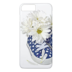 white daisy bouquet in sneakers iPhone 8 plus/7 plus case