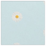 white daisy fabric