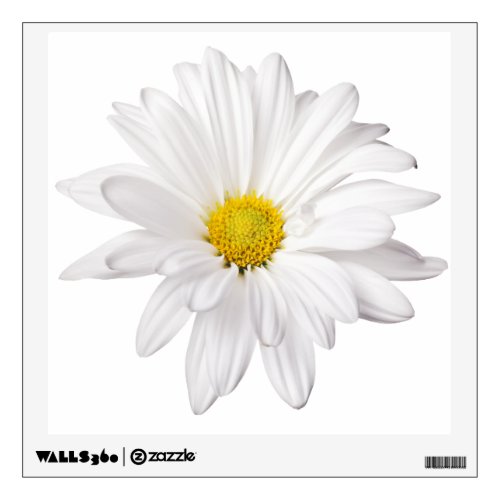 White Daisy Flower Background Customized Daisies Wall Sticker