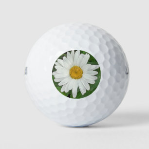 White Daisy Golf Balls