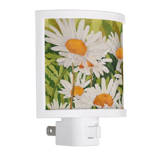 White Daisy Night Light (Right)