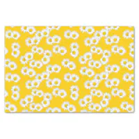 Daisy Yellow Wrapping Paper