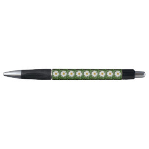 White Daisy Pen