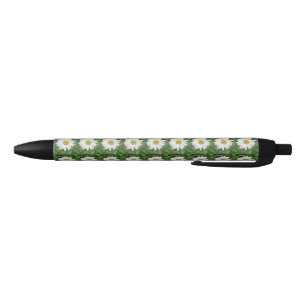 White Daisy Pen