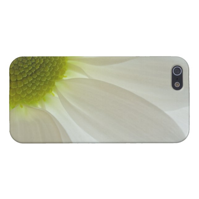 White Daisy Petals iPhone Case (Back Horizontal)