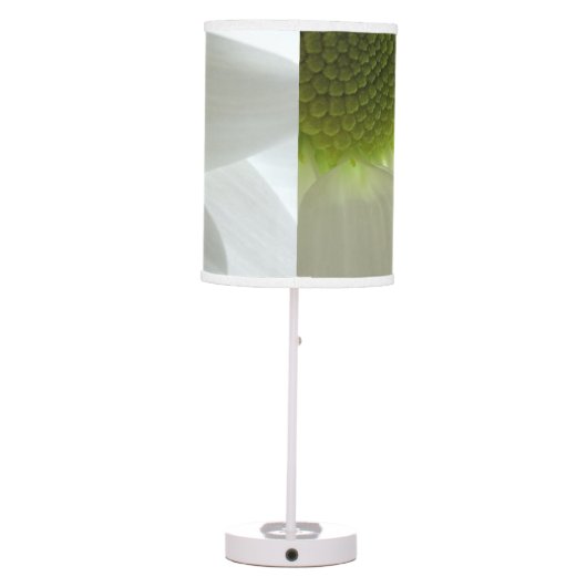 White Daisy Petals  Table Lamp (Back)