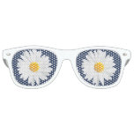 white daisy retro sunglasses