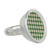 White Daisy Ring (Side)