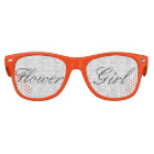 White Damask Flower Girl Sunglasses