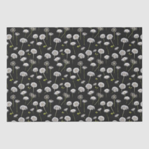 White Dandelion Fluff Tissue Paper