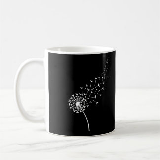 White Dandelion Hoodie Coffee Mug