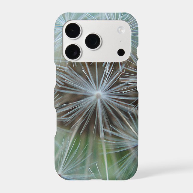 White Dandelion Iphone Case (Back)