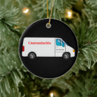 White Delivery Van - Customizable