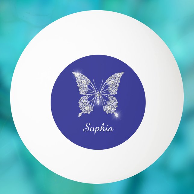 White Diamond Butterfly, Script Name, Deep Blue Ping Pong Ball (Creator Uploaded)