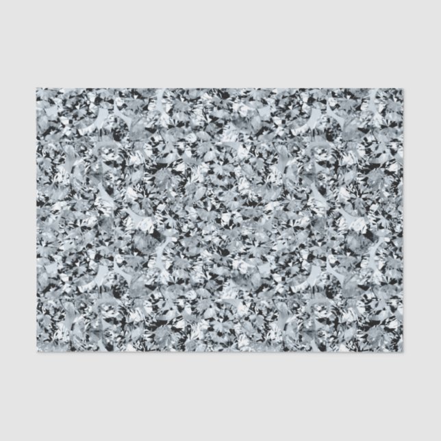 White diamonds pattern tissue paper (Front)