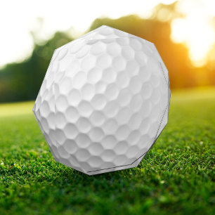White Dimpled Golf Ball Texture Acrylic Award