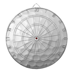 White Dimpled Golf Ball Texture Dart Board