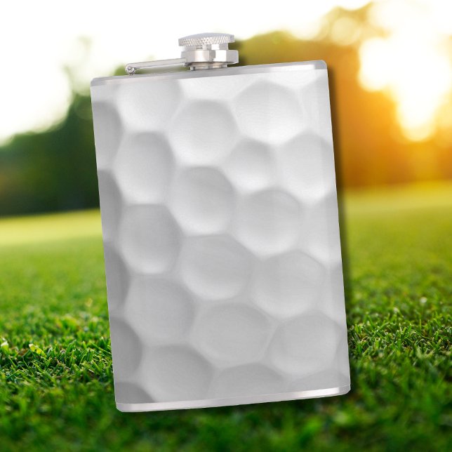 White Dimpled Golf Ball Texture Flask (Creator Uploaded)