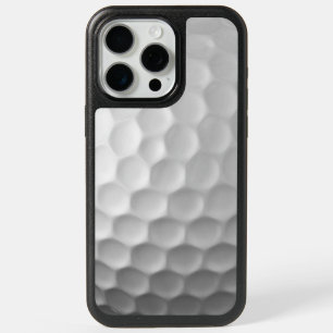 White Dimpled Golf Ball Texture iPhone 15 Pro Max Case