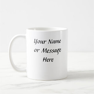 White Dog - Mug  (Personalized or Customized)