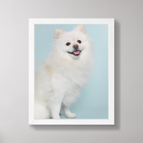 White Dog Poster