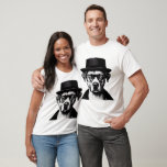 White dog T-Shirt