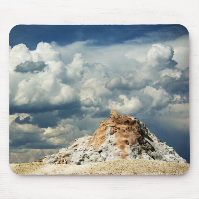White Dome Mousepad (Front)