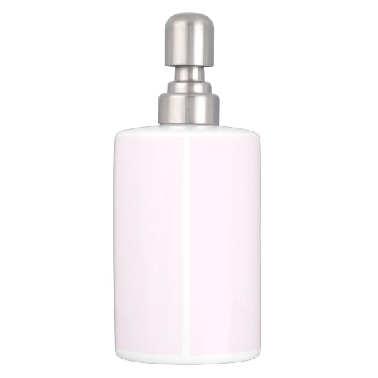 White Dots Round Sleeping Sheep Soap Dispenser And Toothbrush Holder (Back)