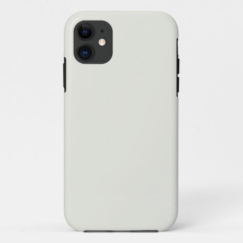 White Dove Solid Color iPhone 11 Case