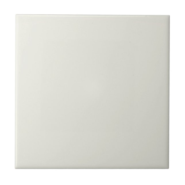 White Dove Solid Color Ceramic Tile (Front)