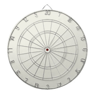 White Dove Solid Color Dart Board