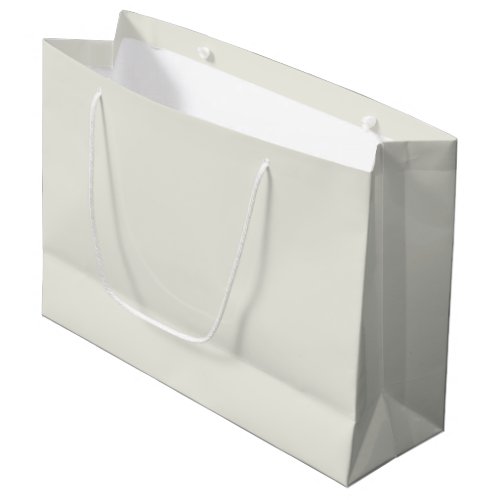 White Dove Solid Color Large Gift Bag