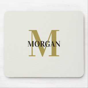 White Dove Solid Color Mouse Pad