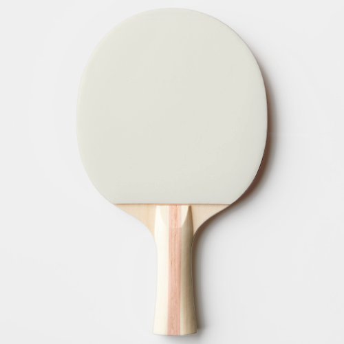 White Dove Solid Color Ping Pong Paddle