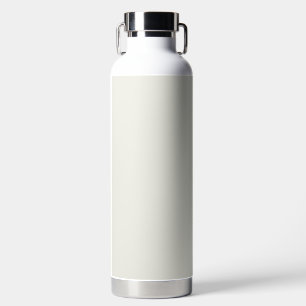 White Dove Solid Color Water Bottle