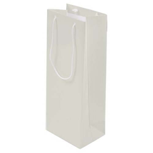 White Dove Solid Color Wine Gift Bag