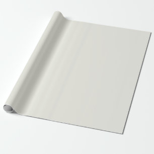White Dove Solid Color Wrapping Paper