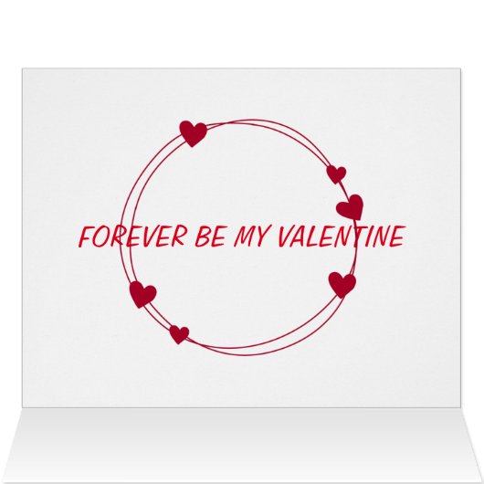 WHITE DOVES ON A BRANCH | BIG GREETING CARD (Inside Horizontal (Top))