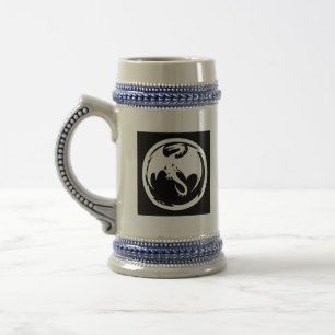 White Dragon beer stein