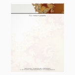 White Dragon - Fractal Art Letterhead