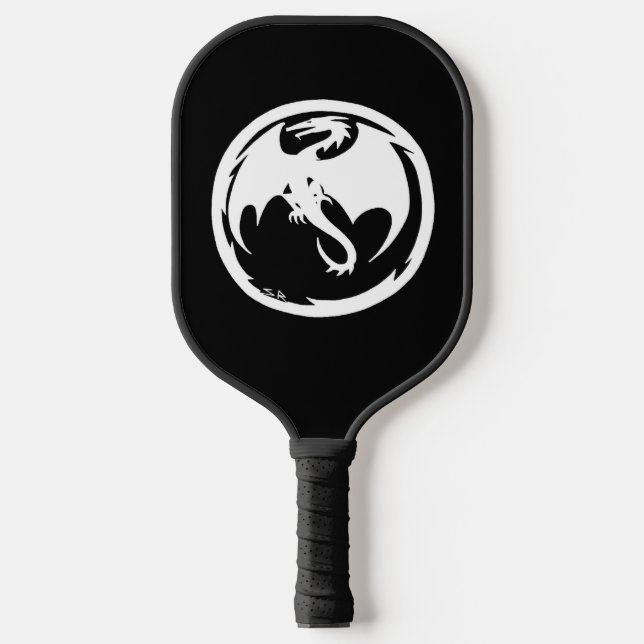 White Dragon pickleball paddle (Front)