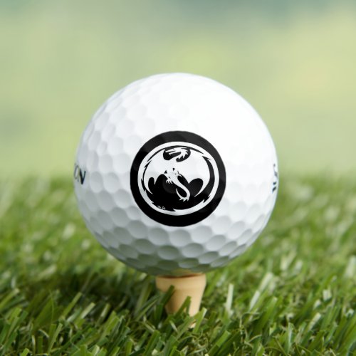 White Dragon Srixon Soft Feel golf balls 12 pk