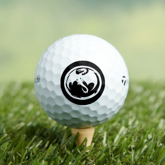 White Dragon Taylor Made TP5 golf balls 12 pk (Insitu Tee)