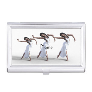 White Dress Dancer Thunder_Cove  Business Card Case