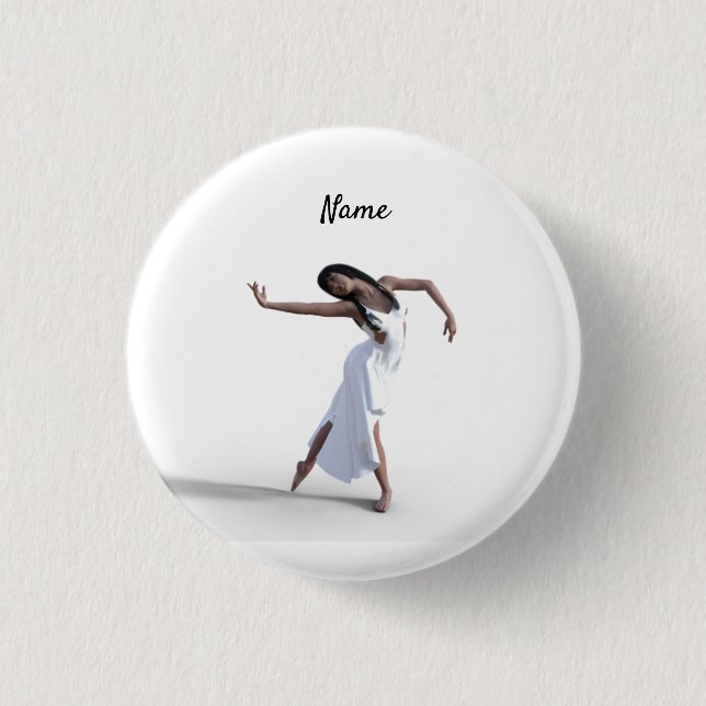 White Dress Dancer Thunder_Cove   Button (Front)