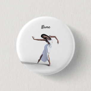 White Dress Dancer Thunder_Cove   Button