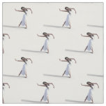 White Dress Dancer Thunder_Cove Fabric