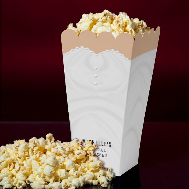 White Dress Wedding Bridal Shower Favor Boxes (Creator Uploaded)