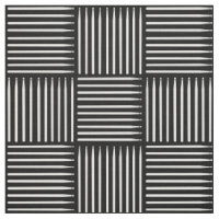 White Drum Stick Crosshatch Fabric 