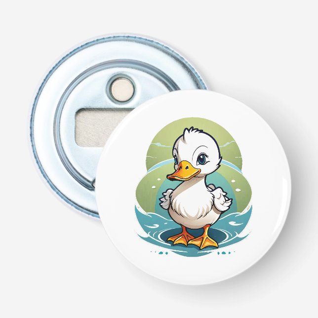 white-duck bottle opener (Front)